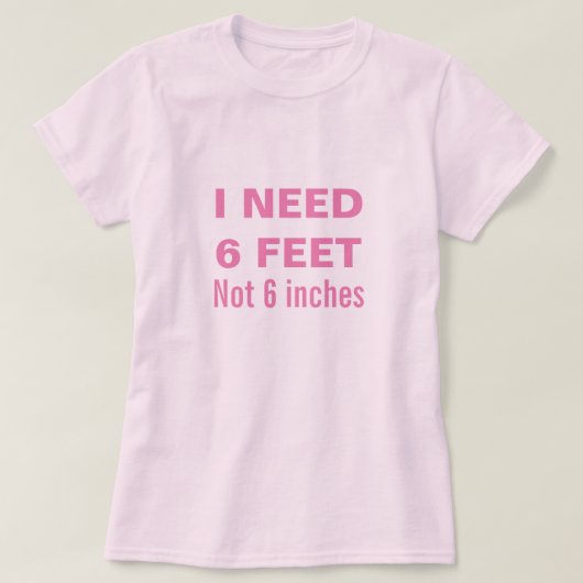 ソーシャル距離Tシャツ Tシャツ (デザイン正面)
