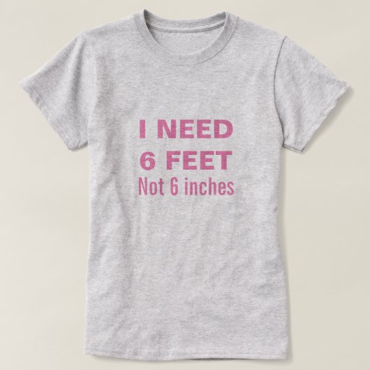 ソーシャル距離Tシャツ Tシャツ (デザイン正面)