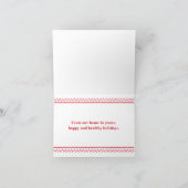 ソーシャル配信ホリデーカード サンキューカード (内部)