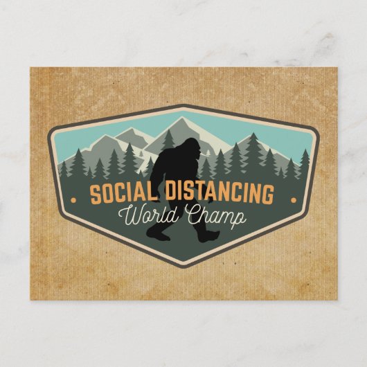 ソーシャル配信ワールドチャンプポストカード ポストカード (正面)