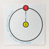 ソーシャル配信 – 6足グラフィックステイ ジグソーパズル (横)