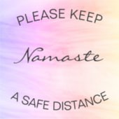 ソーシャル配布階ステッカーパステル シール (正面)