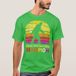 ソーシャル配給チャンピオントおもしろいイレ紙 Tシャツ