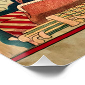 ソーシャル雑誌の表紙 ポスター (コーナー)