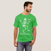 ソーシャル・ディストーションズ スケルトン 飲み会 ミニマル Tシャツ (正面フル)