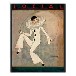 ソーシャル・マガジンの表紙 ポスター