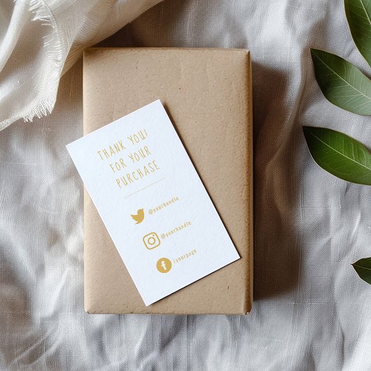 ソーシャル・リンク、金ゴールド、ホワイトオーダー挿入カード。 エンクロージャーカード