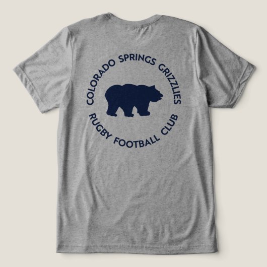 ソーシャルTシャツ トライブレンドTシャツ (デザイン裏面)