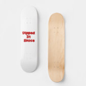 ソースに浸す スケートボード (正面)