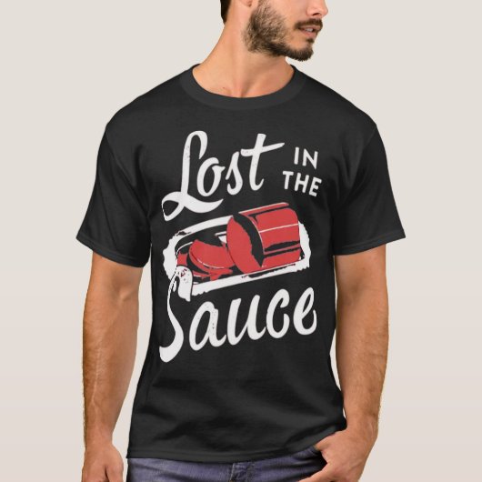 ソースに迷う Tシャツ (正面)