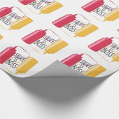 ソースはボスです ラッピングペーパー (角)