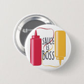 ソースはボスです 缶バッジ (正面&裏面)