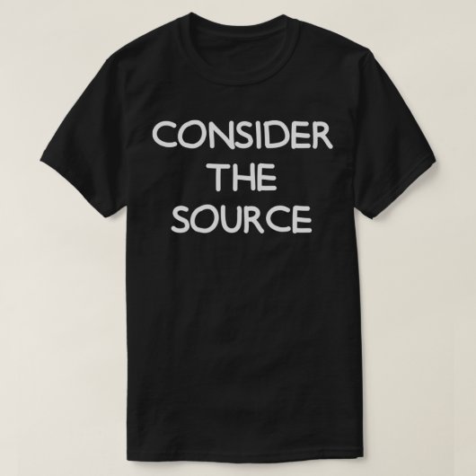 ソースを考えおもしろいる,皮肉,ジョーク, fami tシャツ (デザイン正面)