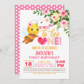 ソースイートトゥビーワンファースト誕生日招待状 招待状 (正面/裏面)