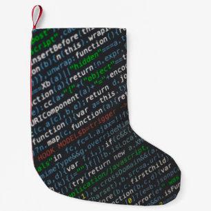 ソースコードのスクリーンショット スモールクリスマスストッキング