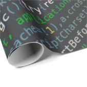 ソースコードのスクリーンショット ラッピングペーパー (ロールコーナー)