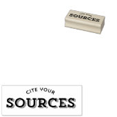 ソーススタンプを引用する ラバースタンプ (押印)