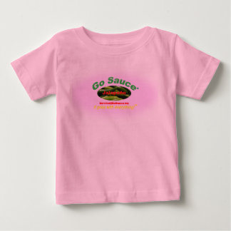 ソースピンクは行きます ベビーTシャツ