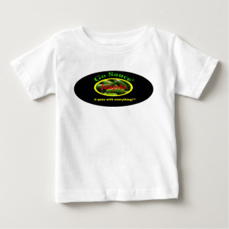 ソースベビーのTシャツは行きます ベビーTシャツ