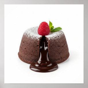 ソース入りチョコレートラバーケーキ ポスター