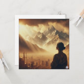 ソース救済(Psalm 121:1-2 CSB) カード (正面/裏面インサイチュ)