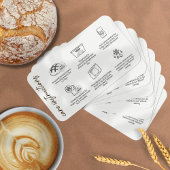 ソース気にドの指示ベージュベーカリーアイコン