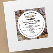 ソース生地ベーカリーコテージ法フードライセンスラベル ラウンドシール