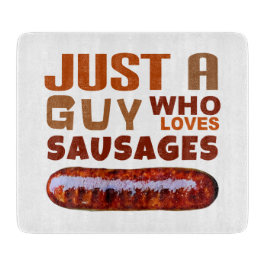 ソーセージが大好きな男だけ カッティングボード