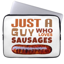 ソーセージが大好きな男だけ ラップトップスリーブ