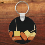 ソーセージとチーズ キーホルダー (正面)