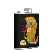 ソーセージと人間のスカルとバーベキューtikiモンスター フラスク (右)