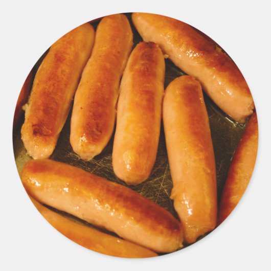 ソーセージのシール ラウンドシール (正面)