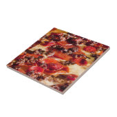 ソーセージのペペローニピザ タイル (側面)