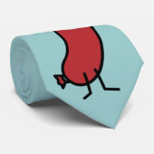 ソーセージのポークビーフのkielbasa肉ウインナーのホットドッグ ネクタイ (ロール)