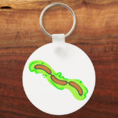 ソーセージのリンク キーホルダー (正面)