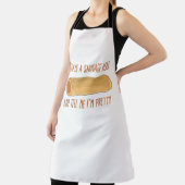 ソーセージを転がくれて、私が〜だと言ってくれかわいらしる エプロン (インサイチュ)