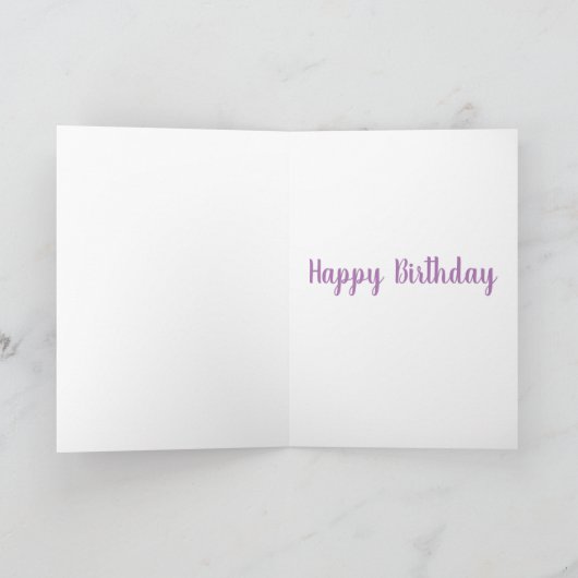 ソーセージドッグ誕生日カードおもしろい カード (内部)