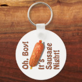 ソーセージナイトだ！ キーホルダー (正面)