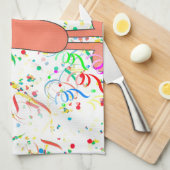 ソーセージパーティー キッチンタオル (四つ折り)