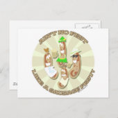 ソーセージフェスト！ ポストカード (正面/裏面)