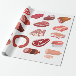 ソーセージラバーラッピング紙 ラッピングペーパー