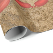 ソーセージラバーラッピング紙 ラッピングペーパー (ロールコーナー)