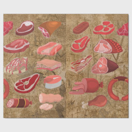 ソーセージラバーラッピング紙 ラッピングペーパー