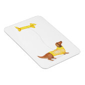 ソーセージ犬のバルーンマグネット付き可愛いダックスシャンド マグネット (右側)