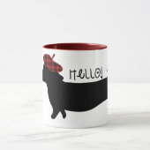 ソーセージ犬のマグ マグカップ (中央)