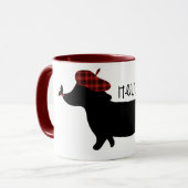 ソーセージ犬のマグ マグカップ (正面左)