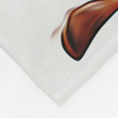 ソーセージ犬の子犬7週間ダッシュント誕生日ポス フリースブランケット (角)