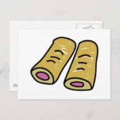 ソーセージ転が ポストカード (正面/裏面)