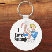 ソーセージ キーホルダー (正面)