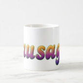 ソーセージ コーヒーマグカップ (中央)